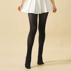 High Waist Elastic Slim Footed Pantyhose Women's Stockings