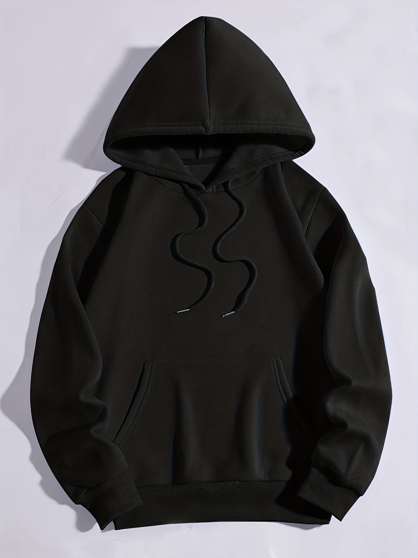 Faith Print Back Hoodie Long Sleeve Sweatshirt