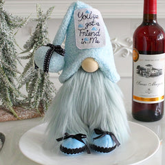 Faceless Doll Window Decoration Creative Holiday Dwarf Standing Posture