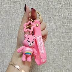 Love Bear Keychain For Men Bag Pendant Creative Cartoon Keychain