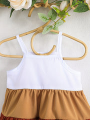 Baby Girls Sleeveless Cami Dress for Summer