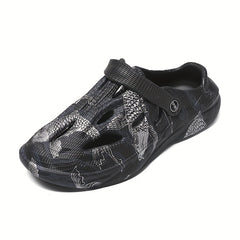 Men's Lightweight Comfy Clogs Hollow Out Non slip Sandals Summer