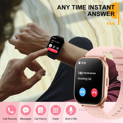 2.01" Display Smartwatch: Sports Modes, Info Access, Music Control