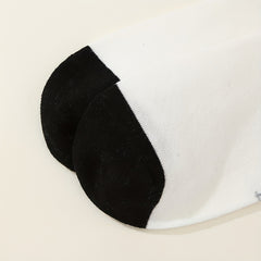 5 Pairs Letter Print Mid Tube Socks Women's Stockings