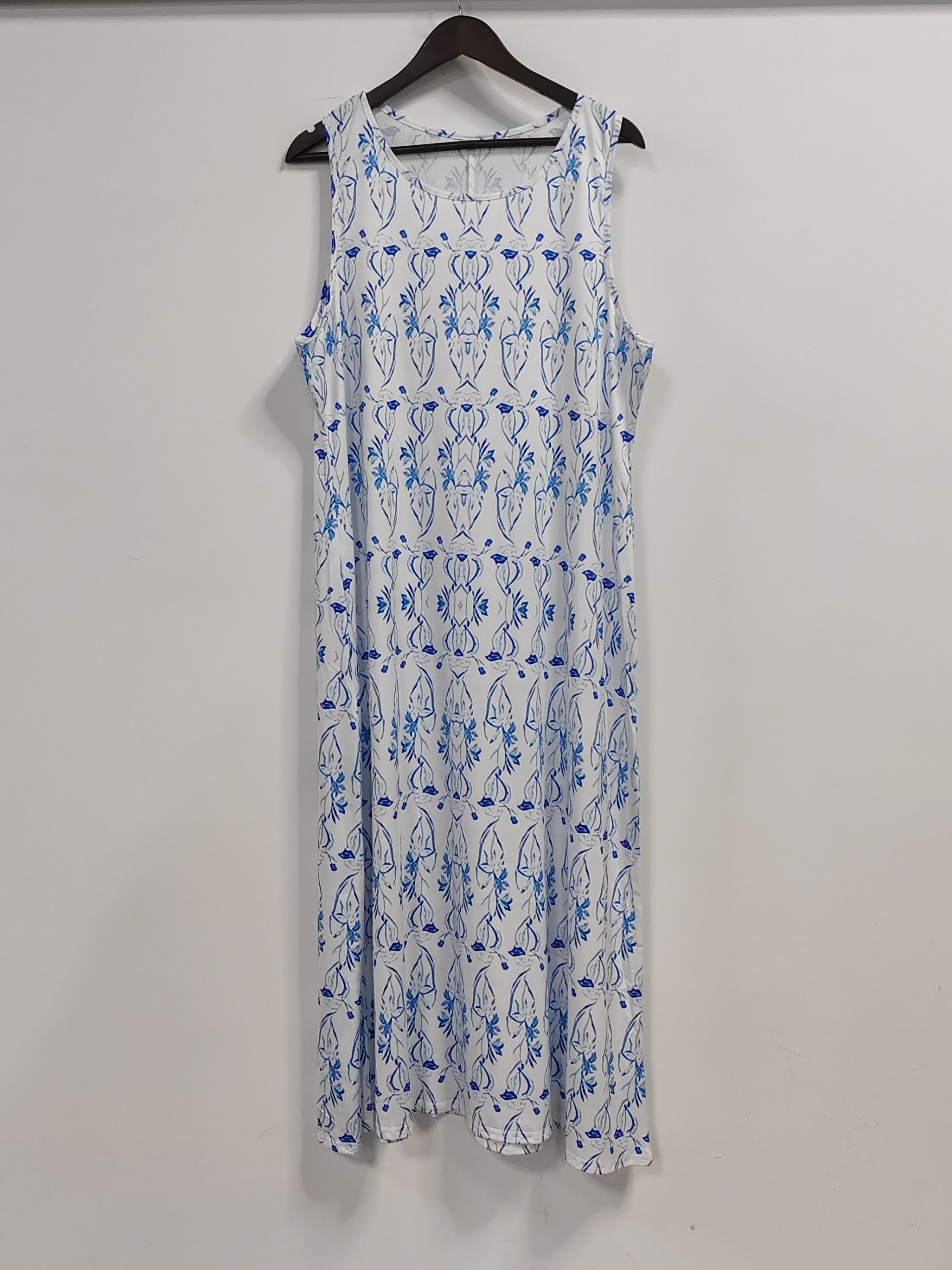 Women's Plus Tank Dress & Cover Up Set