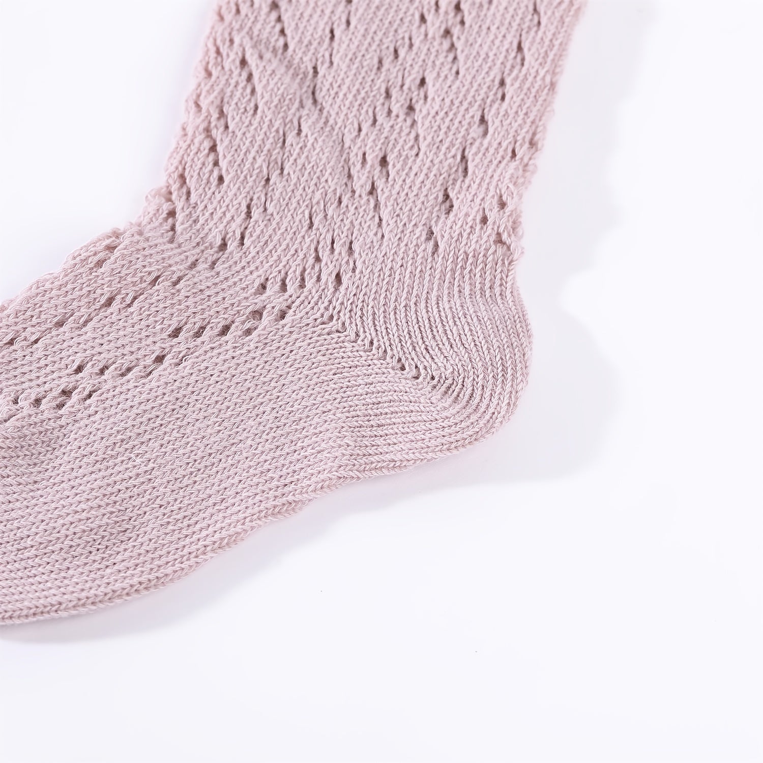 Girls Knit Bow Socks High Socks Autumn Spring Accessories