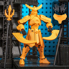 Movable Dolls 3D Printed Mecha Warriors Toy Figure