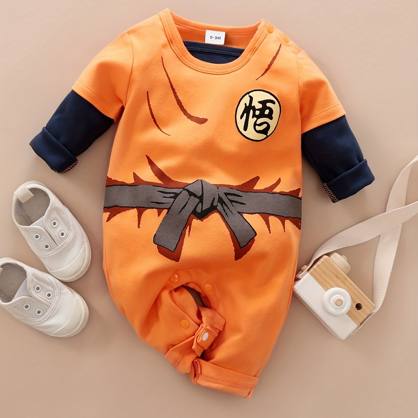 Anime Figure Graphic Baby Romer Cotton Bodysuit