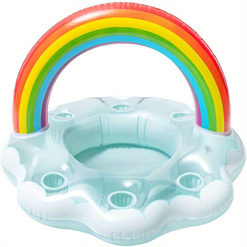 Inflatable Bottle Cup Coaster for Pool Party