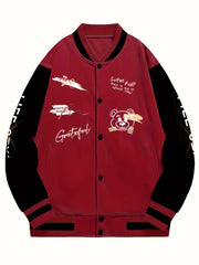 Men's Soft shell Botton Up Jacket With Pockets