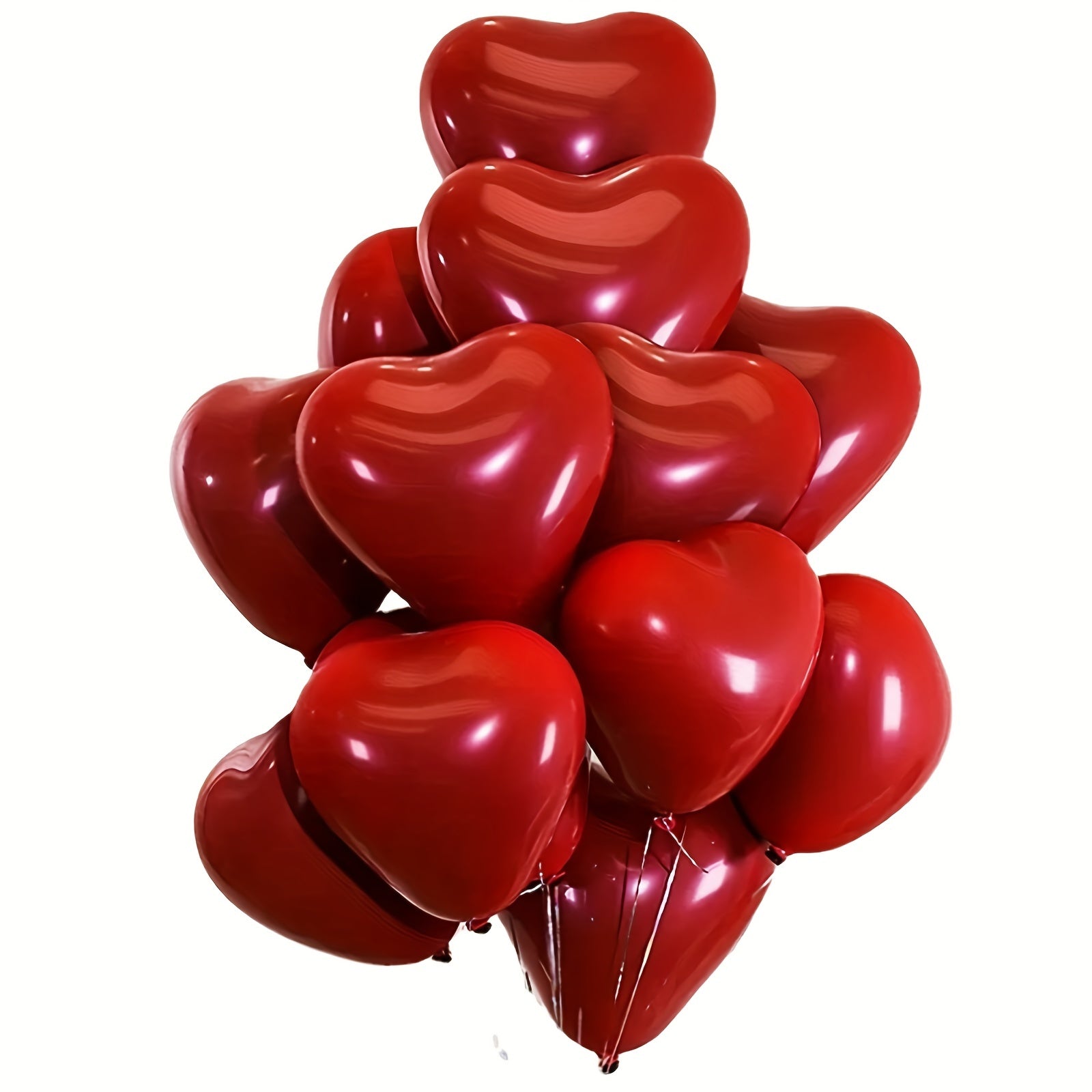 31pcs Red Heart Shaped Balloon Set for Wedding Party Decoration