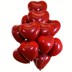 31pcs Red Heart Shaped Balloon Set for Wedding Party Decoration