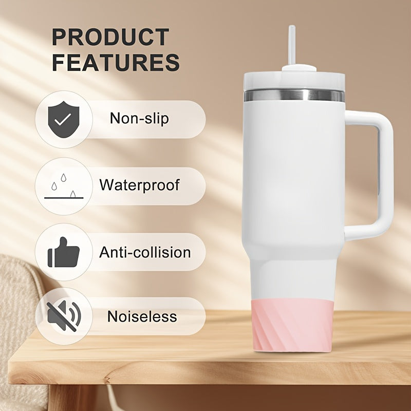Silicone Protective Case For 40oz Tumbler Non Slip Cup Bottom Sleeve