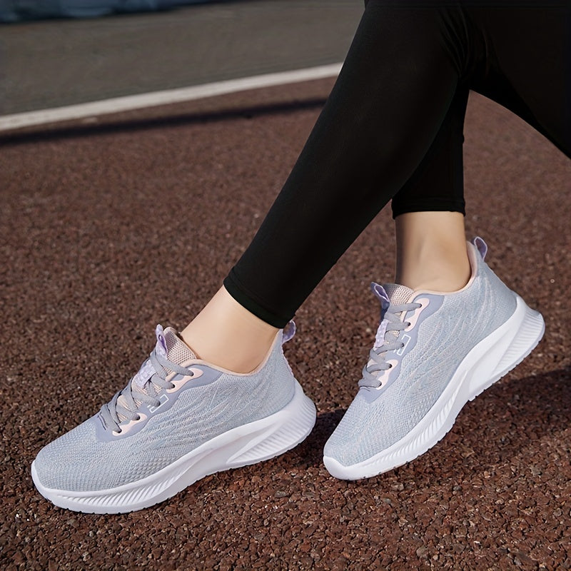 Women's Knitted Running Shoes for Outdoor Activities