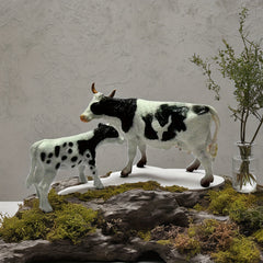 Realistic Farm Cow Combo for Model Landscape Decoration