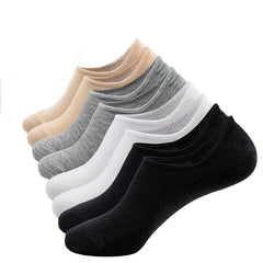 Non Slip Flat No Show Ankle Socks Thin Breathable Casual Socks