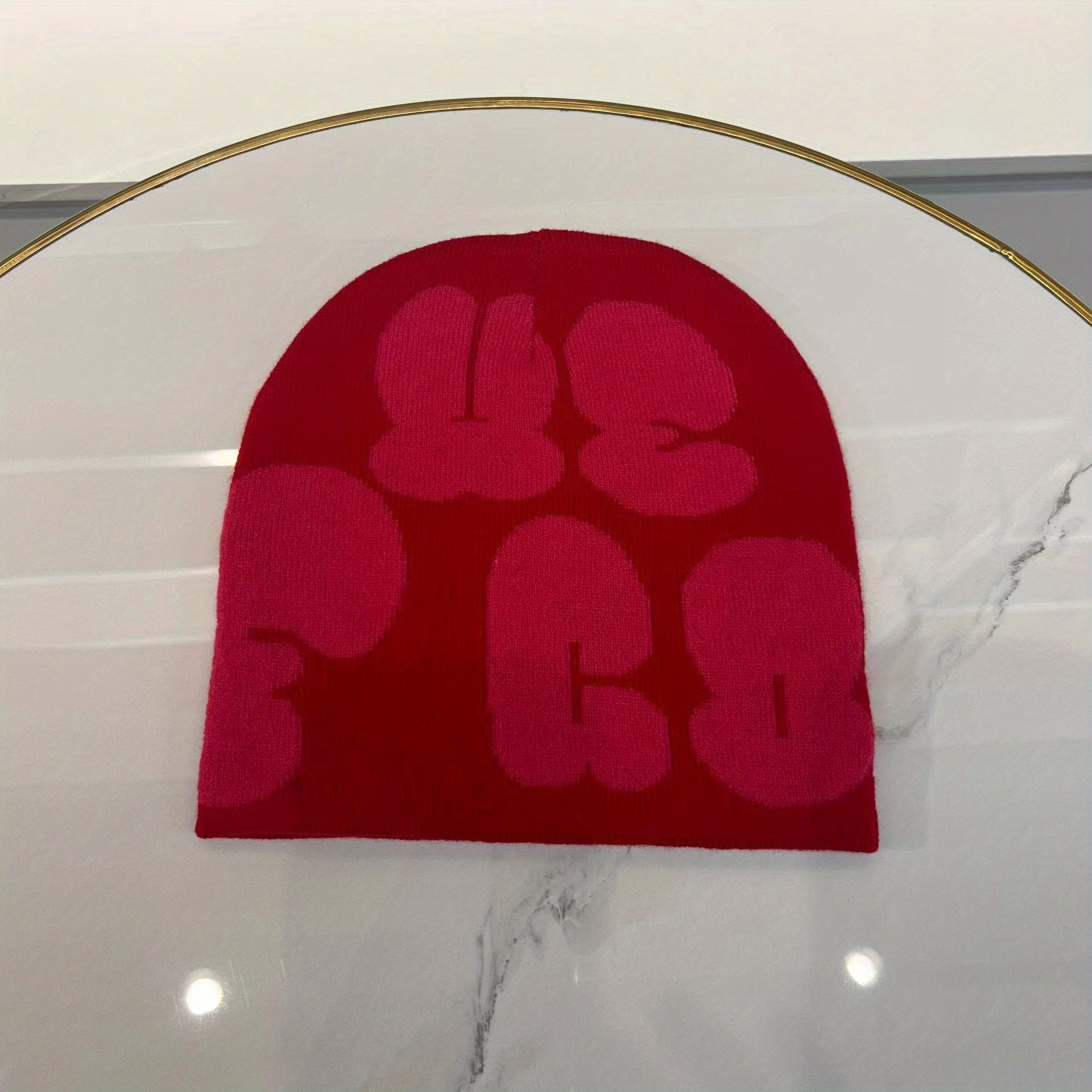 Sport Windproof Knit Beanie Hat Letters Autumn Winter Warm Ski Cold Men Women