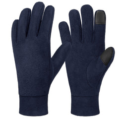 Polar Fleece Winter Cycling Gloves Warm Outdoor Gloves