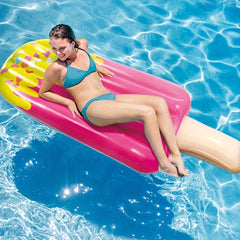 Ice Pop Inflatable Water Float Beach Mattress