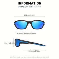 Men's Polarized Sports Sunglasses Riding Windproof Glasses