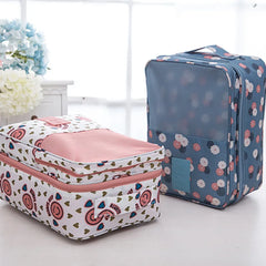 8PCS Waterproof Foldable Travel Bags Luggage Organizer Pouch