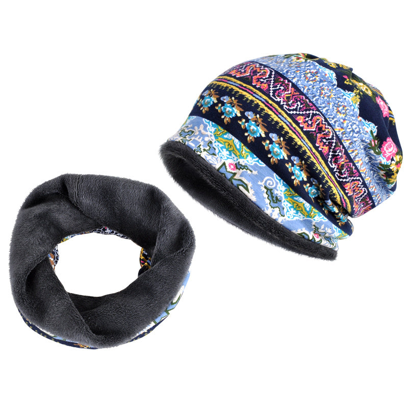 Winter Men's Christmas Ear Protection Warm Head Cap