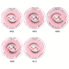 Natural Self-adhesive False Eyelashes Easy Wearing Natural Look Lashes