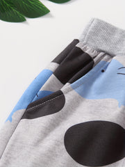 Boys Whale Casual Shorts Comfortable Breathable For Summer Kids Clothes