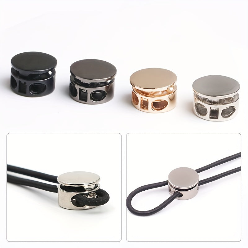 5pcs Round Spring Buckle Shoelace Lock Stopper DIY Sewing Accessory