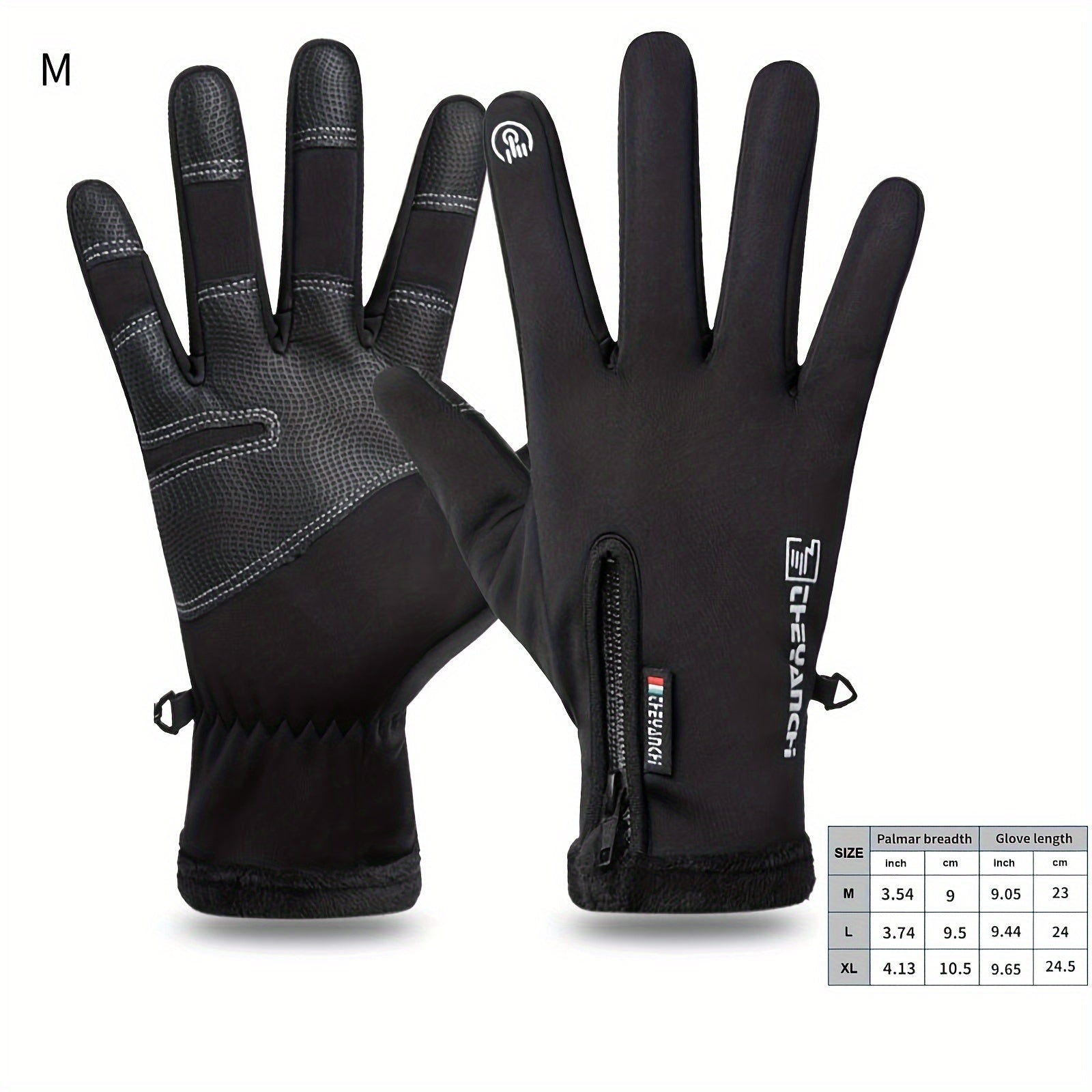 Winter Warm Waterproof Touch Screen Gloves for Outdoor Sports