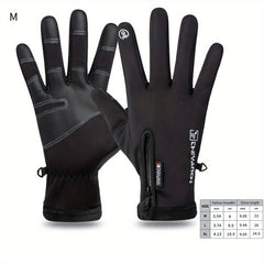 Winter Warm Waterproof Touch Screen Gloves for Outdoor Sports
