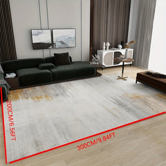 Modern Geometric Area Rug Non Shedding Floor Carpet Machine Washable