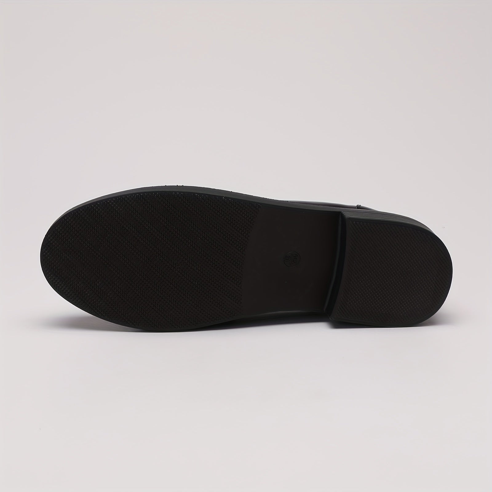 Women's Buckle Decor Loafers Slip On Shoes