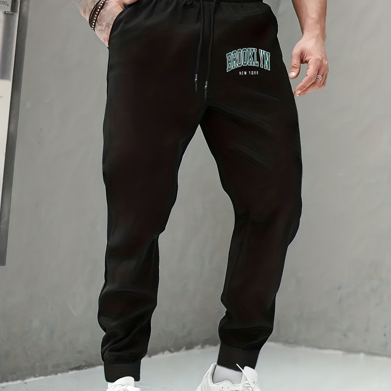 Brooklyn Men s Drawstring Sweatpants with Pockets