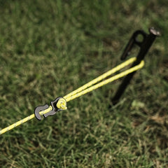 3pcs Aluminum Umbrella Rope Buckles Tent Rope Accessories S type