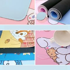 Cartoon Anime Mouse Pad Calendar Waterproof Anti-Slip Spring Style