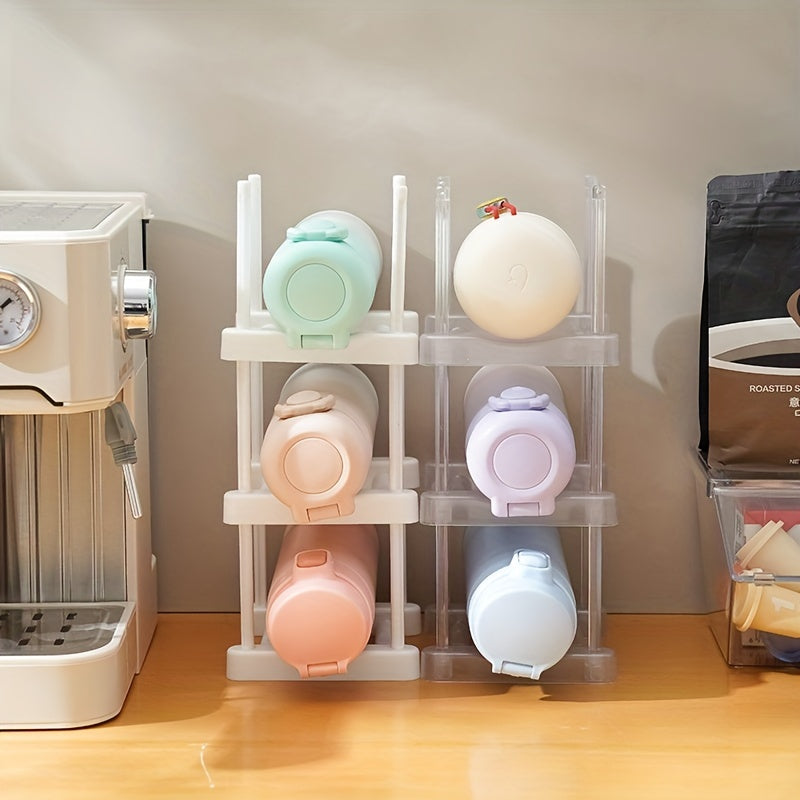 Plastic Sports Cup Storage Rack Stackable Water Cup Stand