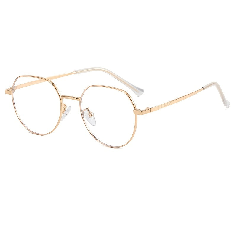 Light Blocking Round Glasses For Women Prevent Eye Strain