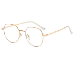 Light Blocking Round Glasses For Women Prevent Eye Strain