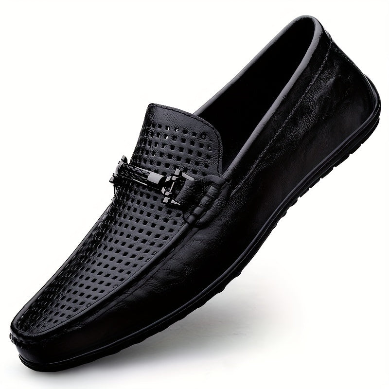 Men's Moc Toe Loafers Non-Slip Shoes
