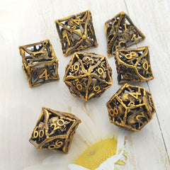 Dragonslayer Elemental Pirate Double Sword Elemental Dice Set 7pcs