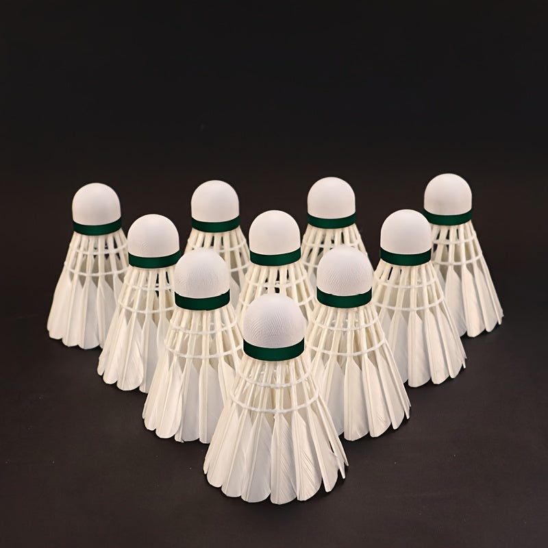 12PCS Badminton Shuttlecocks for Training