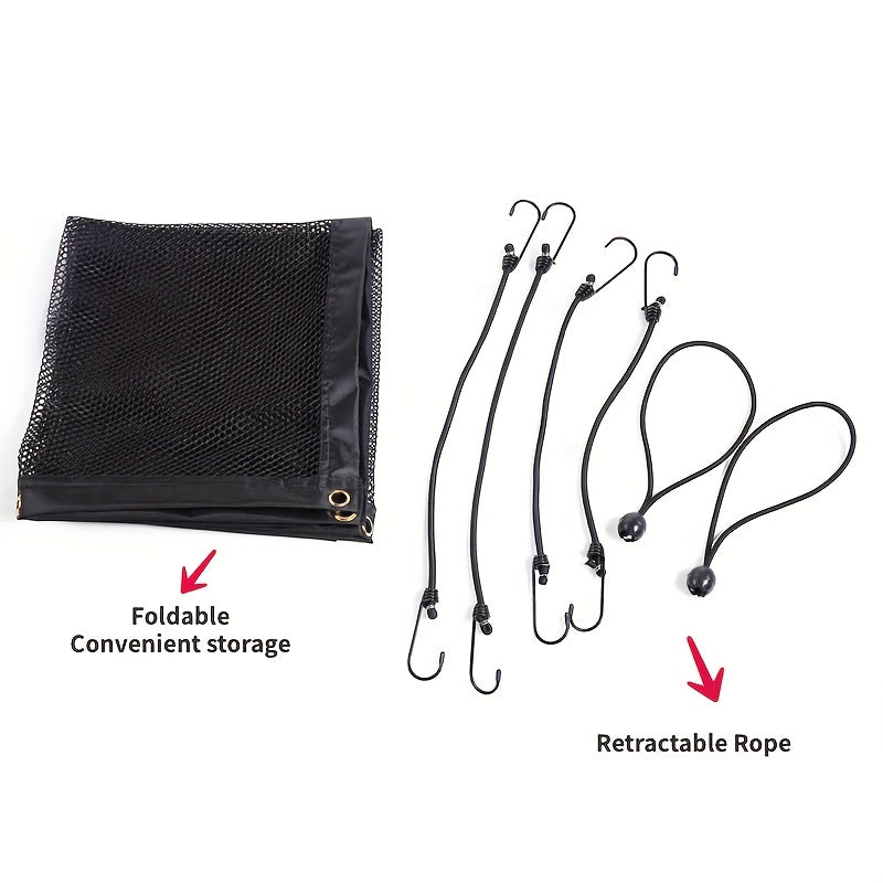 Car Net Barrier Pet Barrier Stretchable Storage Bag Organizer