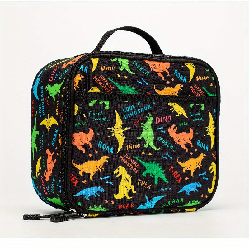 Cartoon Dinosaur Lunch Bag for Kids