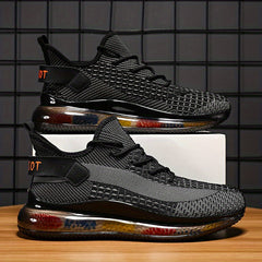 Men's Lightweight Lace-Up Sneakers for Running