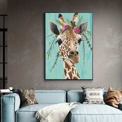 Giraffe Painting By Numbers Acrylic Set DIY Painting