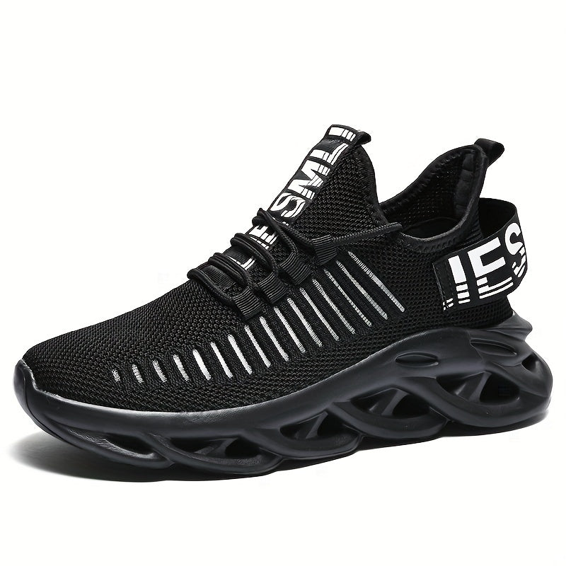 Men's Slip on Blade Sneakers Breathable Athletic Shoes