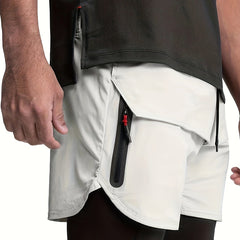 Men's Moisture Wicking Sport Shorts for Summer GYM Training