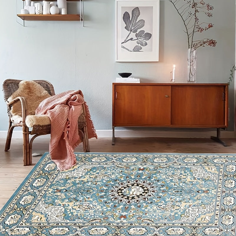 Vintage Boho Area Rugs Non slip Fluffy Rugs Machine Washable Waterproof