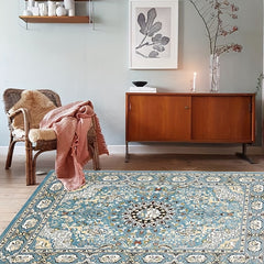 Vintage Boho Area Rugs Non slip Fluffy Rugs Machine Washable Waterproof